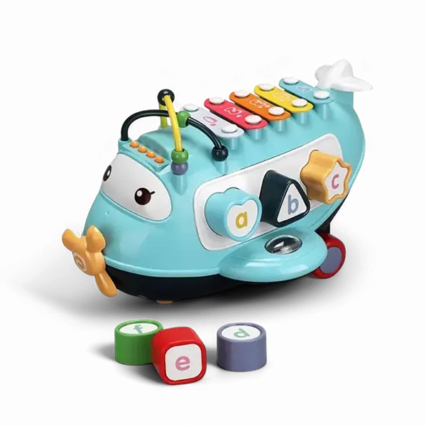 بيانو اطفال بشكل طائرة