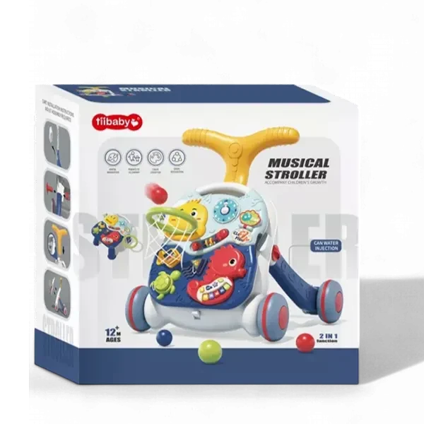 عربة المشي والتعلم التفاعلية