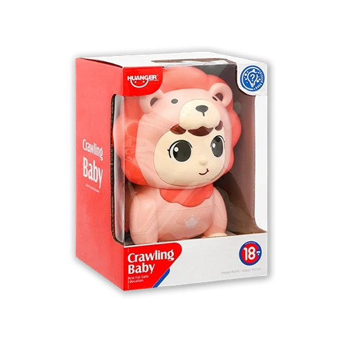 الاسد الزحف مع الموسيقى للصغار