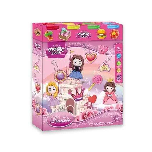 صلصال ملون للأميرة الصغيرة