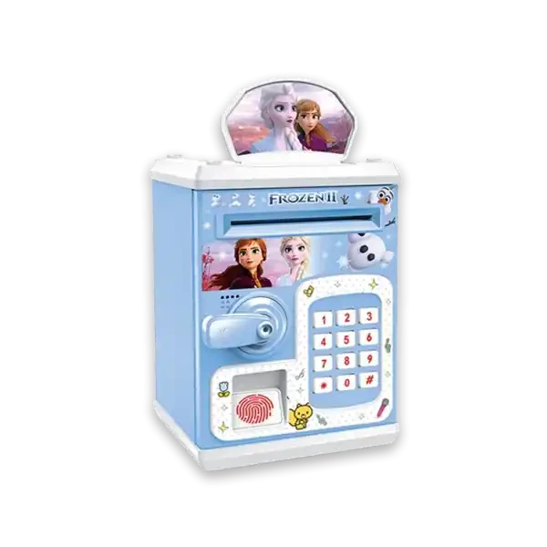 حصالة نقود كهربائية ببصمة الاصبع