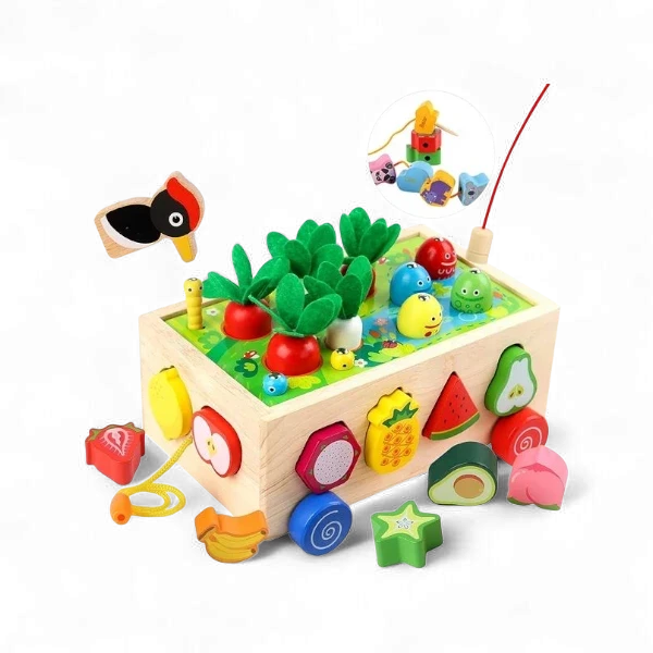 سيارة المزرعة الخشبية