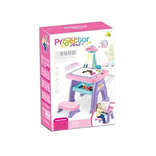 طاولة رسم مع البروجكتر