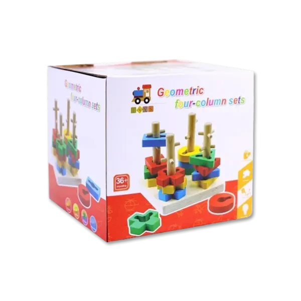 المجموعة التعليمية الخشبية