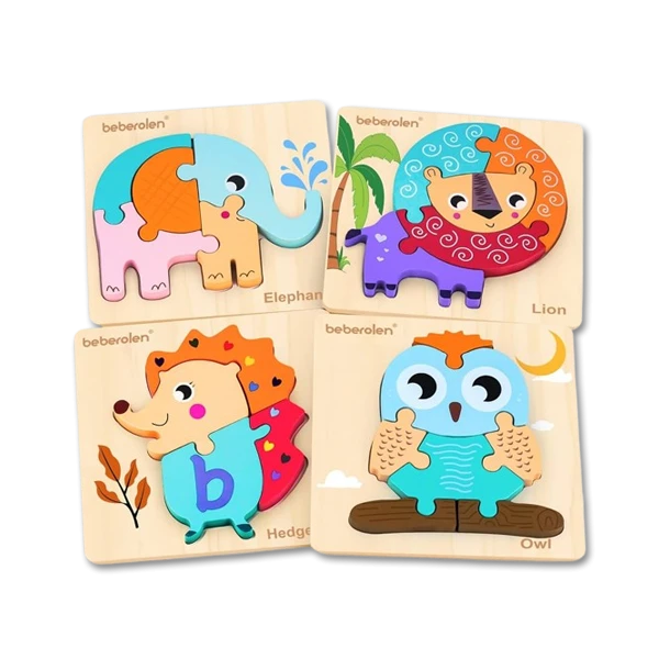 بازل خشبي [أشكال حيوانات]