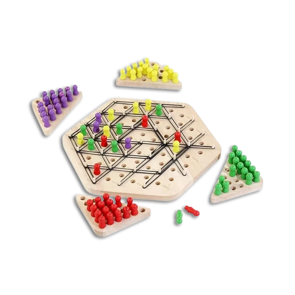 لعبة تجميع المثلثات [خششبية]