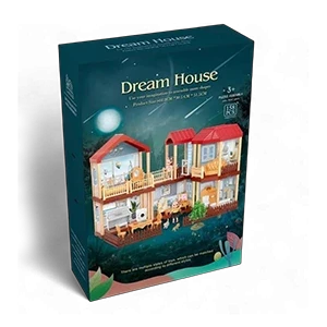 بيت عرائس مع والاضاءة [210 قطعة]