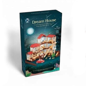 بيت عرائس مع والاضاءة [3 طابق]