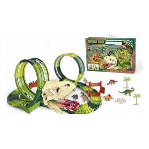 سيارات على مسار ديناصورات [116 قطعة]