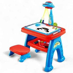 طاولة رسم مع البروجكتر