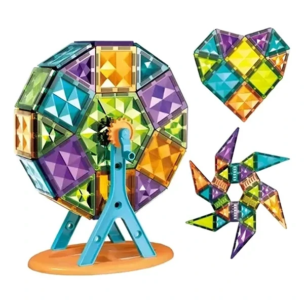 مكعبات مغناطيسية [عدد 63 قطعة]