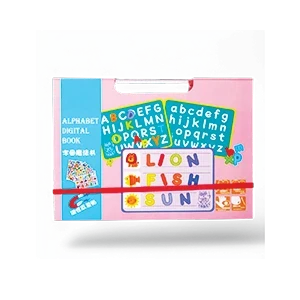 لوح التعليم المغناطيسي بالإضافة الى الأحرف والأشكال المميزة